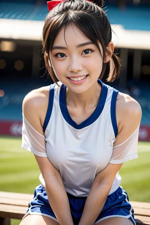 体操服風コスチュームのJCジュニアアイドル