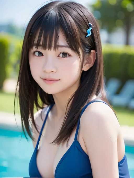 女子中学生ジュニアアイドルのビキニグラビア