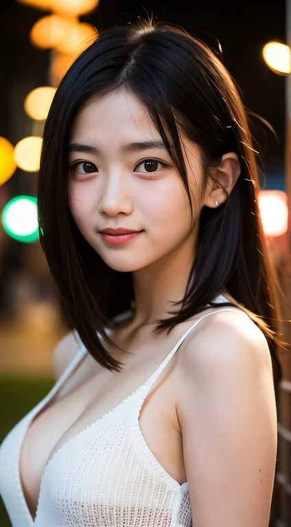 女子中学生ジュニアアイドルのポートレート